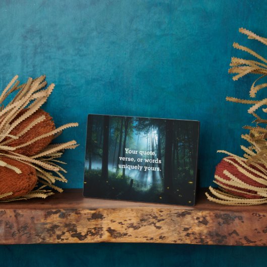 Create Your Own Quote Plaque Fotoplatte (Seite)