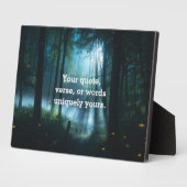 Create Your Own Quote Plaque Fotoplatte (Seite)