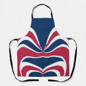Create Your Own Red and Blue Schürze (Vorderseite)