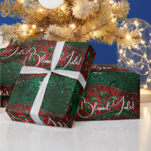 Create Your Own Red Green Velvety Yule Holly