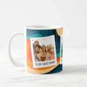 Create Your Own Retro 3 Photo Kaffeetasse (Links)