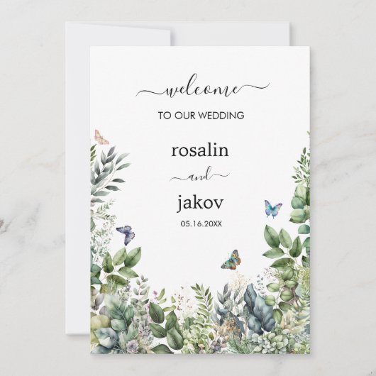 Create Your Own rustic wedding Einladung (Vorderseite)