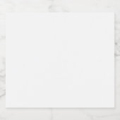 Create Your Own Schaumweinetikett (Einzelnes Label)