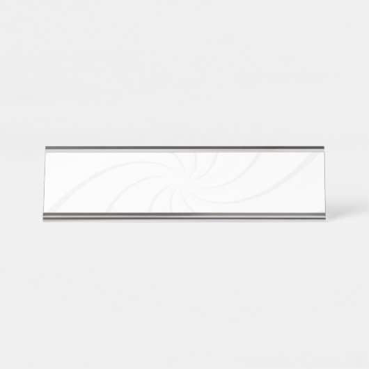 Create Your Own Schreibtischnamensplakette (Vorderseite )