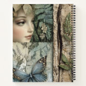 Create Your Own Secret Garden Botanical Witch Notizblock (Rückseite)