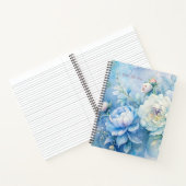 Create Your Own Shabby Chic Cabbage Roses Floral Notizblock (Innenseite)