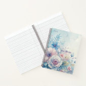 Create Your Own Shabby Chic Flower Bouquet Floral Notizblock (Innenseite)