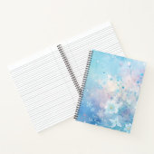 Create Your Own Shabby Chic White Wildflowers Notizblock (Innenseite)