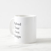Create Your Own Simple Custom 11oz Kaffeetasse (Vorderseite Links)