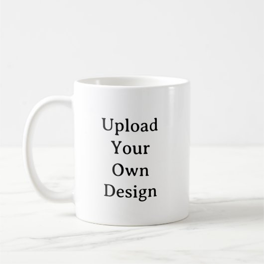 Create Your Own Simple Custom 11oz Kaffeetasse (Links)
