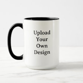 Create Your Own Simple Custom 15 oz Combo Tasse