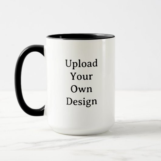Create Your Own Simple Custom 15 oz Combo Tasse (Links)