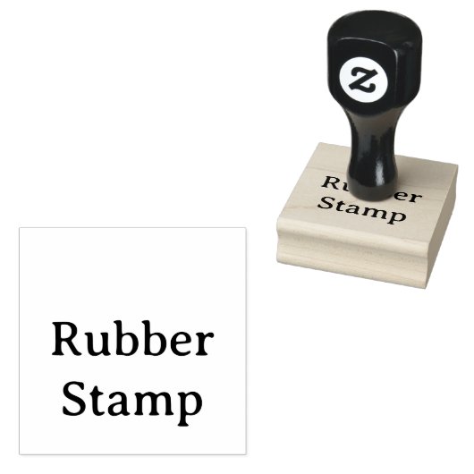 Create Your Own Simple Custom 2" x 2" Gummistempel (Stempel)