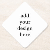 Create Your Own Simple Custom Diamond Untersetzer (Vorderseite)