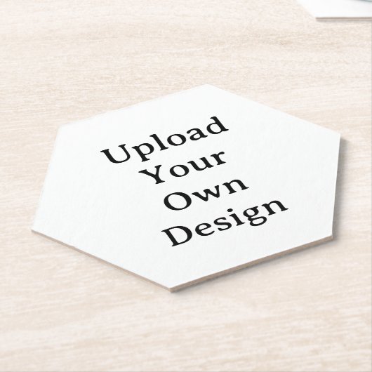 Create Your Own Simple Custom Hexagon Untersetzer (angewinkelt)