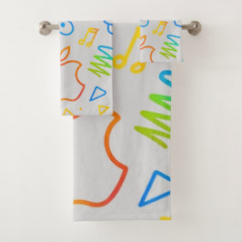 Create Your Own Simple personalized Trending Badhandtuch Set