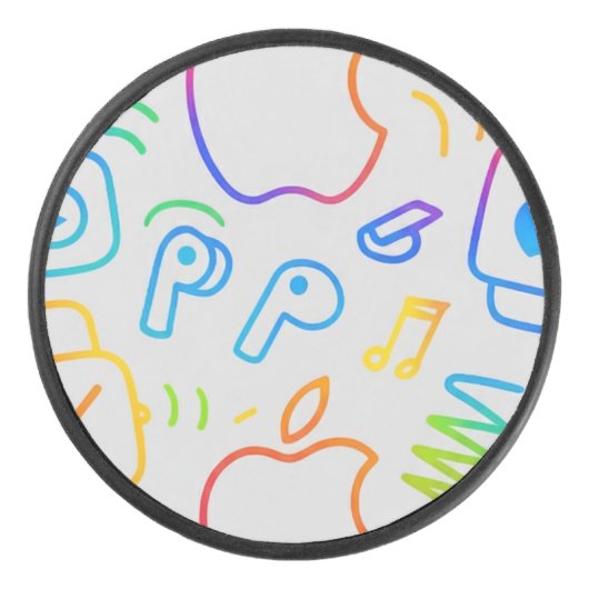 Create Your Own Simple personalized Trending Eishockey Puck (Vorderseite)