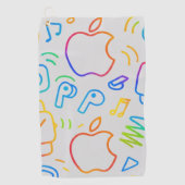 Create Your Own Simple personalized Trending Golfhandtuch (Vorderseite)