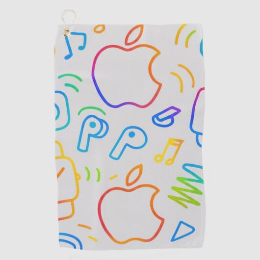 Create Your Own Simple personalized Trending Golfhandtuch (Vorderseite)