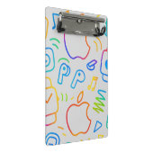 Create Your Own Simple personalized Trending Mini Klemmbrett (Schrägansicht)