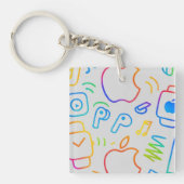 Create Your Own Simple personalized Trending Schlüsselanhänger (Vorderseite)