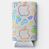 Create Your Own Simple personalized Trending Selters Dosenkühler (Rückseite)