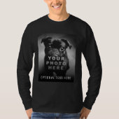 Create Your Own Simple Single Photo & Custom Text T-Shirt (Vorderseite)