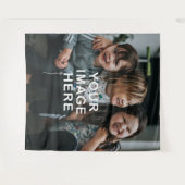 Create Your Own Simple Single Photo Wandteppich (Vorderseite (Horizontal))