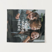 Create Your Own Simple Single Photo Wandteppich (Vorderseite (Horizontal))