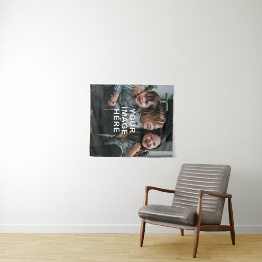 Create Your Own Simple Single Photo Wandteppich (Beispiel (Horizontal))