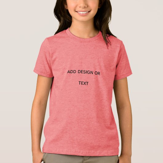 Create Your Own simple Tri-Blend Shirt (Vorderseite)