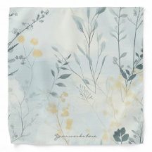 Create Your Own Soft Golden Flowers Minimalist