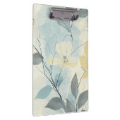 Create Your Own Soft Yellow Flowers Minimalist Klemmbrett (Rechts)