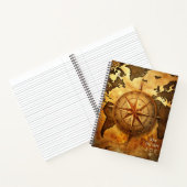 Create Your Own Sojourner Compass Rose Notizblock (Innenseite)