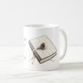 Create Your Own Story Pine Cone Journal Kaffeetasse (VorderseiteRechts)