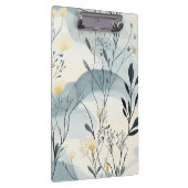 Create Your Own Summer Hills Floral Minimalist Klemmbrett (Rechts)