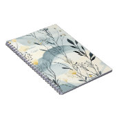 Create Your Own Summer Hills Floral Minimalist Notizblock (Rechte Seite)