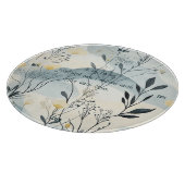 Create Your Own Summer Hills Floral Minimalist Schneidebrett (Ecke)