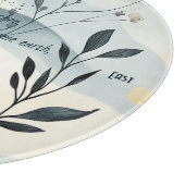 Create Your Own Summer Hills Floral Minimalist Schneidebrett (Ecke)