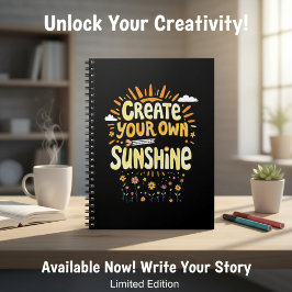 Create Your Own Sunshine Notizblock