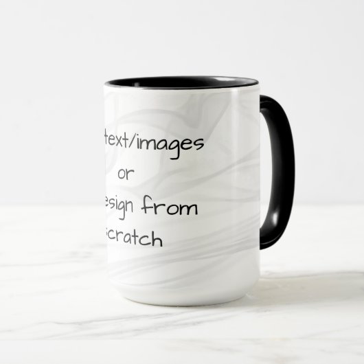 Create Your Own! Tasse (VorderseiteRechts)