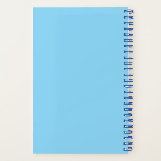 Create Your Own | think before you click | Spiral Notizblock (Rückseite)