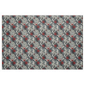 Create Your Own Thorny Red Roses Gothic Grey Stoff (Fat Quarter (45,7 x 55,9 cm))
