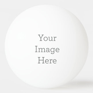 Create Your Own Three Star Ping Pong Ball Tischtennisball