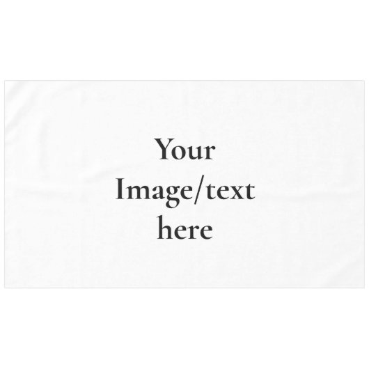 Create Your Own  Tischdecke (Vorderseite (Horizontal))