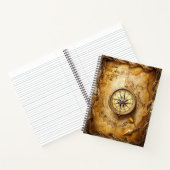 Create Your Own Traveler Compass Rose Notizblock (Innenseite)