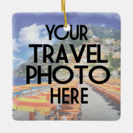 Create Your Own Two Foto Vacation Travel Keramikornament