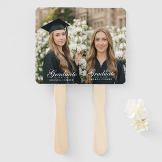 Create Your Own Two Sided Photo Graduation Fächer