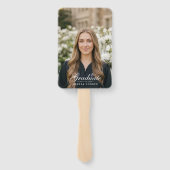 Create Your Own Two Sided Photo Graduation Fächer (Rückseite)