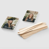 Create Your Own Two Sided Photo Graduation Fächer (Non-assembled)